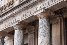 Image of Alaska State Capitol building in Juneau.