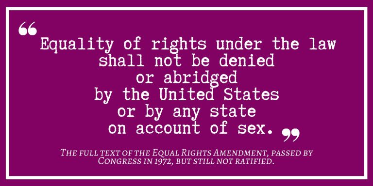 100 Years of the Equal Rights Amendment